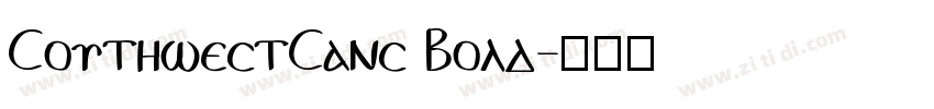 SouthwestSans Bold字体转换